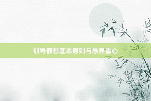 训导假想基本原则与愚弄重心